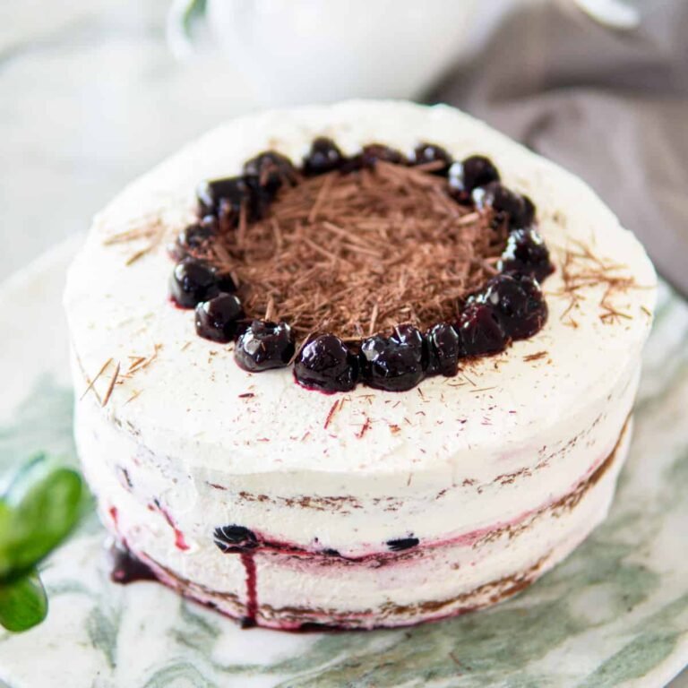 Authentische Schwarzwälder Kirschtorte