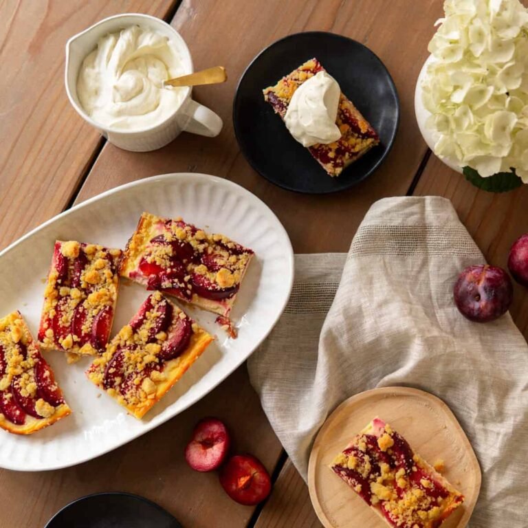 Der beste deutsche Pflaumenkuchen